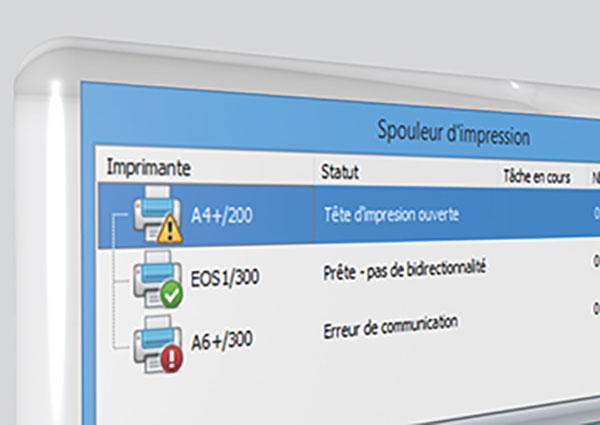 cablabel spouleur d'impression