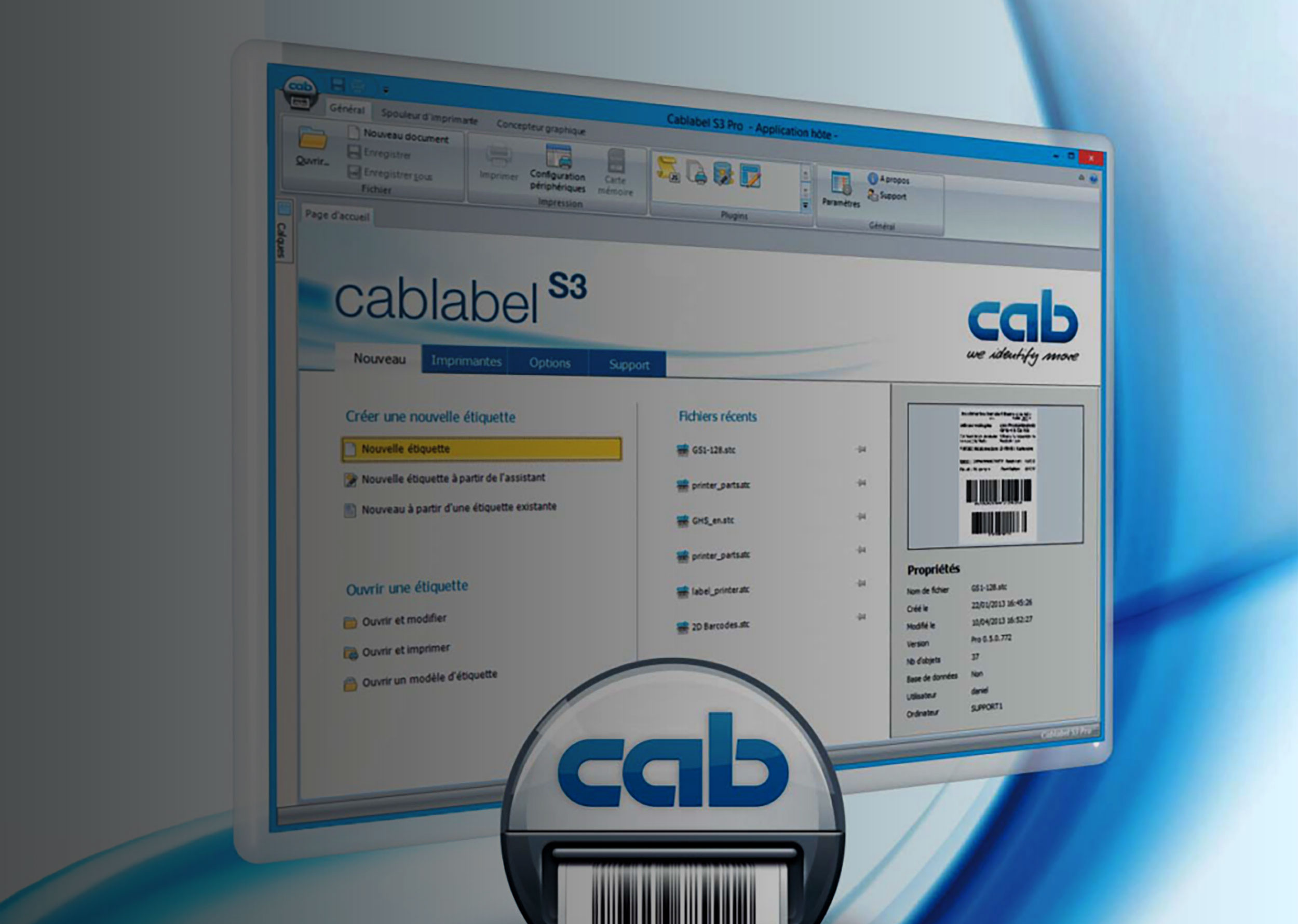 logiciel cablabel db tech